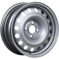 Trebl 9565T 6.5x16 5*100 ET55 DIA56.1 Silver Штампованный