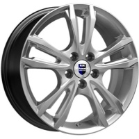 K&K Samara 6x16 4*114.3 ET40 DIA67.1 Дарк платинум Литой