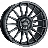 OZ Superturismo Dakar 9.5x21 5*130 ET55 DIA71.6 Matt Graphite Silver Lettering Литой