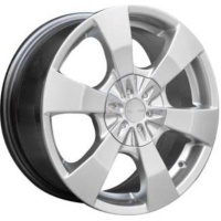 TG Racing LZ206 7x16 5*100 ET40 DIA67.1 Silver Литой