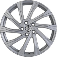 Khomen KHW 1901 7.5x19 5*114.3 ET45 DIA67.1 Brilliant Silver Литой