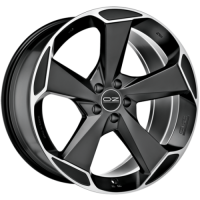 OZ Aspen HLT 10x21 5*112 ET52 DIA79 Matt Black + Diamond Cut Литой