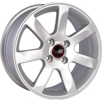 Replica LA GM55 6.5x15 4*100 ET40 DIA56.6 Silver Литой