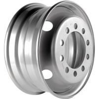 Asterro 1715 6.75x17.5 10*225 ET130 DIA176 Silver Штампованный