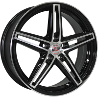 Alcasta M43 6.5x16 5*114.3 ET45 DIA66.1 BKF Литой