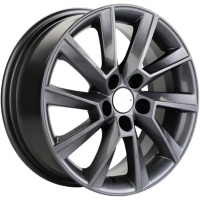Khomen KHW 1604 6x16 5*100 ET38 DIA57.1 Gray Литой
