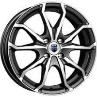 K&K Brent 6x16 4*114.3 ET40 DIA67.1 Алмаз черный Литой