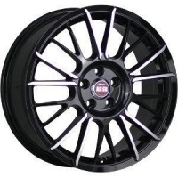 Alcasta M33 7x17 5*112 ET43 DIA66.6 BKF Литой