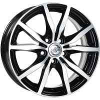 Aero A1599 6.5x15 5*114.3 ET35 DIA67.1 BFP Литой