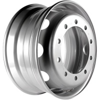 Asterro 2237A 9x22.5 10*335 ET159 DIA281 Silver Штампованный