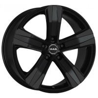 MAK Stone 5 6.5x15 5*160 ET52 DIA65.1 Gloss Black Литой