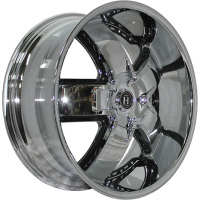 Harp Y-18 9.5x22 6*139.7 ET30 DIA78.1 Chrome glossy-black attachment Литой