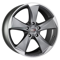 MAK Raptor 5 9x18 5*112 ET50 DIA66.6 Graphite Mirror Face Литой