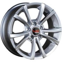 Replica LA VV34 6x14 5*100 ET43 DIA57.1 Silver Литой