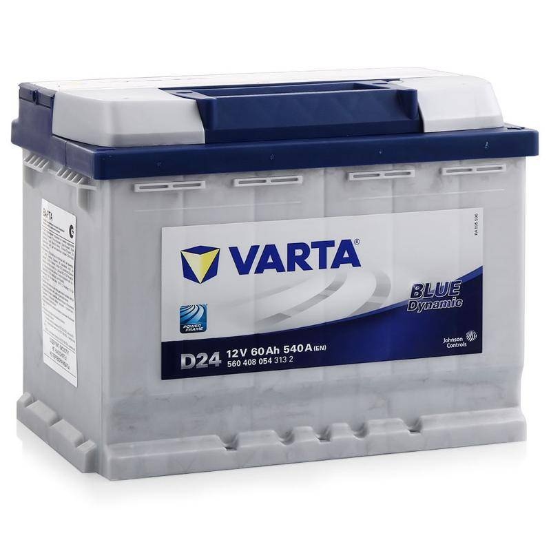 Фото аккумулятора АКБ VARTA Blue Dynamic 6СТ-60 D24