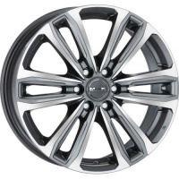 MAK Safari 6 7.5x17 6*114.3 ET45 DIA66.1 Gunmetal Mirror Face Литой
