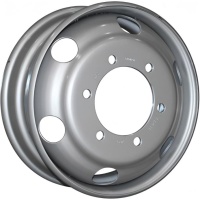 Фото колесного диска Asterro 1904 6.75x19.5 6*222.25 ET133 DIA164 Silver Штампованный