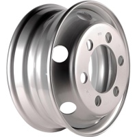 Asterro 1705 6x17 6*222.25 ET123 DIA164 Silver Штампованный