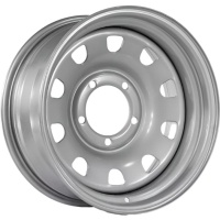 Фото колесного диска Trebl Off-road 01 7x16 6*139.7 ET10 DIA110.1 Silver Штампованный
