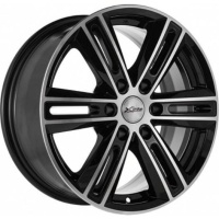 X'trike X-124 7.5x17 6*114.3 ET30 DIA66.1 BKFP Литой