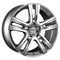 MAK Aria 7.5x17 5*112 ET45 DIA66.6 Silver Литой