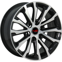 Replica LA TY263 7.5x18 6*139.7 ET25 DIA106.1 BKF Литой