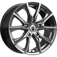 K&K Твист 7.5x17 5*120 ET34 DIA72.6 Дарк платинум Литой