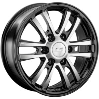 LS 1287 7x17 6*139.7 ET38 DIA67.1 BKF Литой