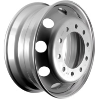 Фото колесного диска Asterro 2223 8.25x22.5 10*285.75 ET155 DIA220 Silver Штампованный