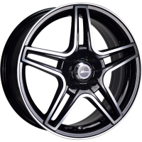 X-Race AF-09 8x18 5*114.3 ET45 DIA60.1 BKF Литой