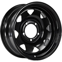 Фото колесного диска Trebl Off-road 02 7x16 5*139.7 ET-10 DIA110.1 Black Штампованный