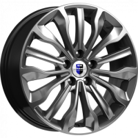 K&K Атакама 6.5x17 5*100 ET48 DIA56.1 Дарк платинум Литой