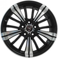 NZ SH649 8x18 5*105 ET45 DIA56.6 BKF Литой