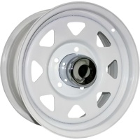 J&L Racing J451-08 10x16 5*139.7 ET-10 DIA110.1 White Штампованный