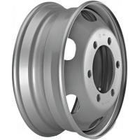 Фото колесного диска Asterro 1761 6.75x17.5 6*245 ET127 DIA202 Silver Штампованный