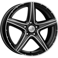 K&K Барракуда 7.5x17 5*130 ET45 DIA71.6 Алмаз черный Литой