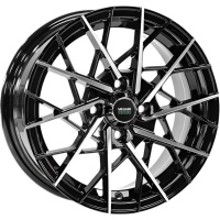 Megami MGM-11 6x14 5*100 ET35 DIA57.1 BKF Литой