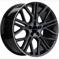 Khomen KHW 2101 9.5x21 5*120 ET49 DIA72.6 Black Matt MR Литой
