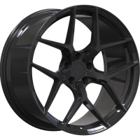 Brixton PF7 11x22 5*112 ET35 DIA66.6 Gloss Black Brushed Кованый