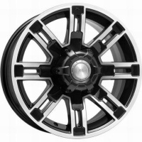 K&K Полюс 7.5x16 6*139.7 ET15 DIA106.1 Алмаз черный Литой