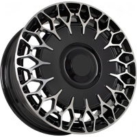 FF KF54 7x17 4*98 ET28 DIA73.1 Black Polish Литой