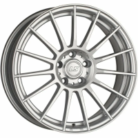 LS RC05 7.5x17 4*114.3 ET45 DIA67.1 Silver Литой