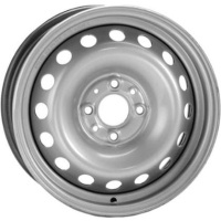 Trebl 52A45D 5x13 4*100 ET45 DIA57.1 Silver Штампованный