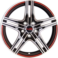 Replica Concept GN526 6.5x15 4*100 ET40 DIA56.6 BKFRS Литой