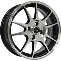 Megami MGM-5 6x15 5*112 ET47 DIA57.1 BKF Литой