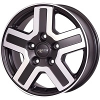 Proma TY99 Bus 6.5x16 5*118 ET68 DIA71.1 Алмаз матовый Литой