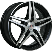 Alcasta M54 6x15 5*100 ET38 DIA57.1 BKF Литой