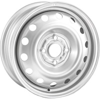 Trebl X40930 7x17 5*108 ET55 DIA63.3 Silver Штампованный