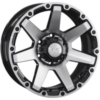 LS 874 8x17 6*139.7 ET20 DIA106.1 BKF Литой