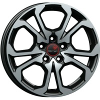 Remain R242 6.5x17 5*112 ET38 DIA57.1 Алмаз черный Литой